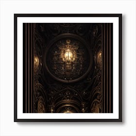 Gothic Design  Art Print