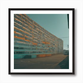 Abandoned Building - Building Stock Videos & Royalty-Free Footage Art Print