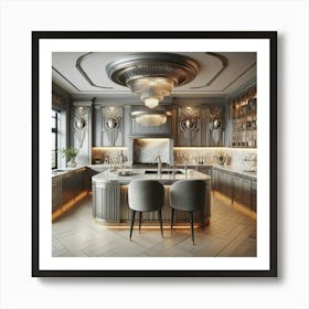 Deco Kitchen 4 Art Print