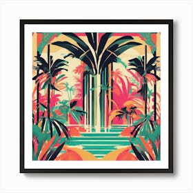 Tropical Paradise 1 Art Print