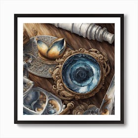 The blown Art Print