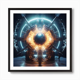Proton fusion 5 Art Print