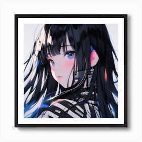 Anime Girl 17 Art Print