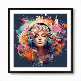 CalmingFacade Music Icon 5 Art Print