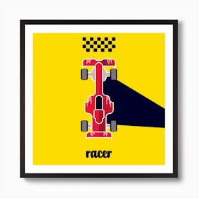 Racer Five Art Print