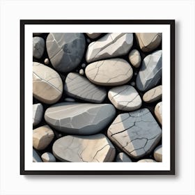 Stone Wall 89 Art Print