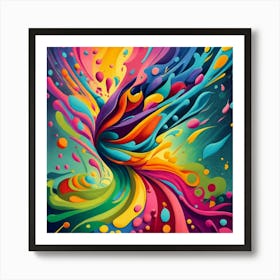 Abstract Painting Art Print