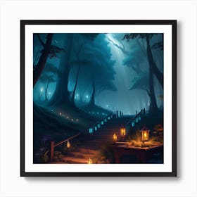 Veil Of Illusion Art Print