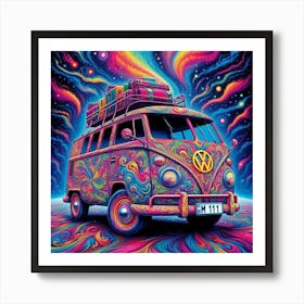 Vw Bus Art Print