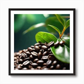 Coffee Beans 117 Art Print