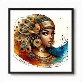 Egyptian Woman 34 Art Print