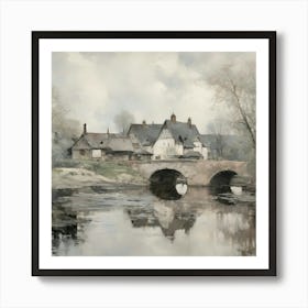 Bridge Over The River 6 Art Print