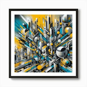 Abstract Painting 7 Art Print