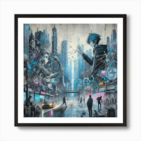 City Of The Future Art Print