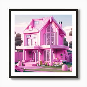 Barbie Dream House (386) Art Print