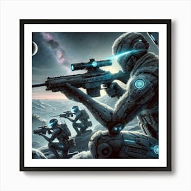 Voidborn Snipers Shadow Strike Art Print