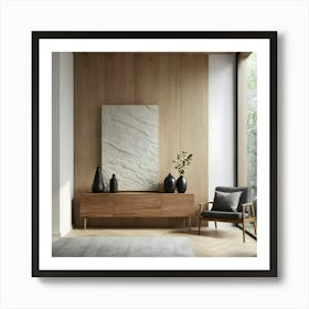 Modern Living Room 85 Art Print