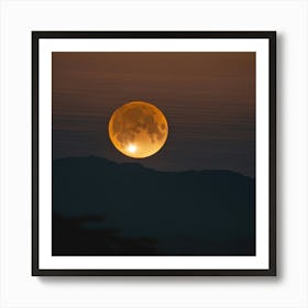 Full Moon Art Print