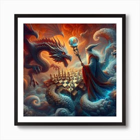 Chess Art Print