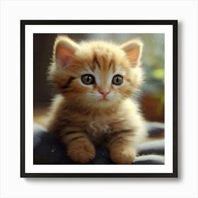 Cute Kitten 2 Art Print