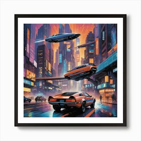 Car Art 281 Art Print