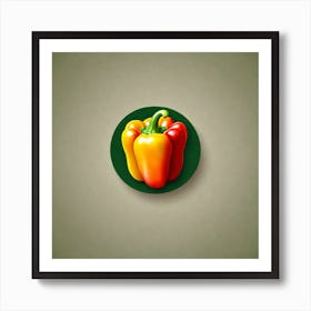 Red Peppers 6 Art Print