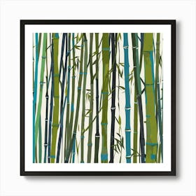 Bamboo forest 5 Art Print