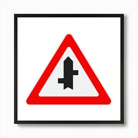 Road Sign.A fine artistic print that decorates the place.16 Art Print