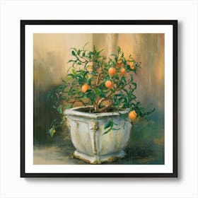 Orange Tree Art Print