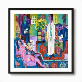 'The Living Room' 1 Art Print