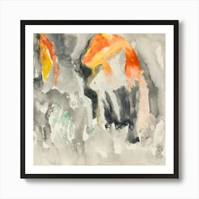 Koi Fish Art Print