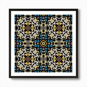 Pixel Pattern 4 Art Print