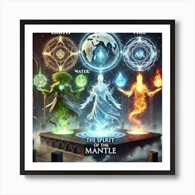 Spirit Of The Mantle Reinforcements Art Print