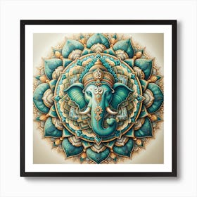 Ganesha 17 Art Print