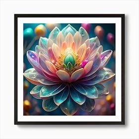 Lotus Flower Art Print