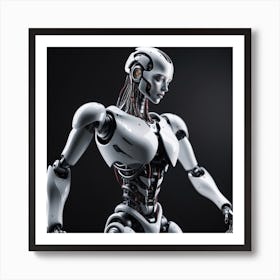 Robot Woman 36 Art Print