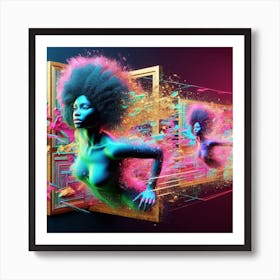 Afro-Futurism 6 Art Print