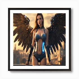 Angel Wings Art Print