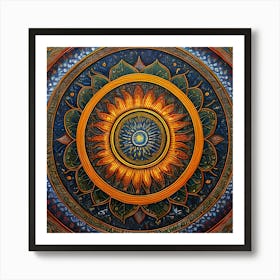 Mandala 4 Art Print