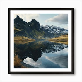 Iceland Landscape 2 Art Print