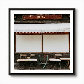 Dinner Abstract Store Blank Rustic Wooden Eatery Product People Banner Decoration Shelf (13) Art Print