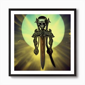 Sword And Swords Art Print