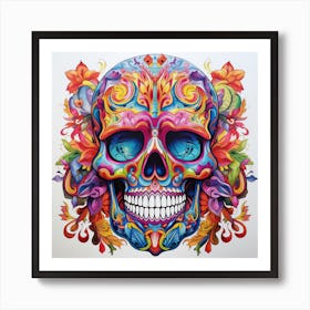 Sugar Skull Art Print