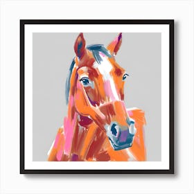 Quarter Horse 02 Art Print