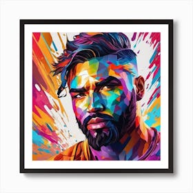 Portrait Of A Man 2 Art Print