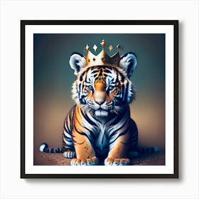 Baby king Art Print