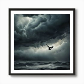 Stormy Sea 12 Art Print