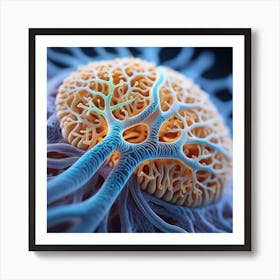 Cell Structure 1 Art Print