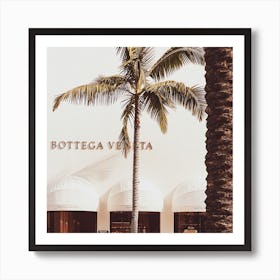 Bottega Palm Square Affiche