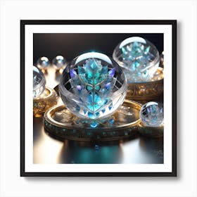 Crystal Balls Art Print